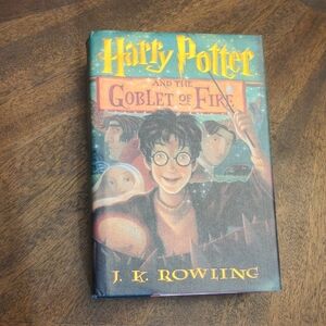 Harry Potter and the Goblet of Fire by J.K. Rowling First American Edition, 1st